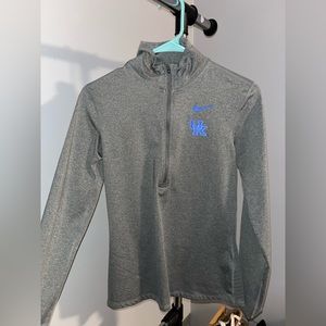 Nike dri-fit University of Kentucky quarter zip long sleeve. Worn twice!